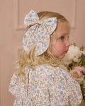 NORA LEE EVERLY BOW / BLUE GARDEN - IVORY