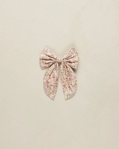 NORA LEE EVERLY BOW / BLUSH GARDEN - NATURAL