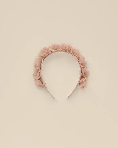 NORA LEE PIXIE HEADBAND - DUSTY ROSE