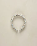 NORA LEE BRAIDED HEADBAND / BLUE GARDEN