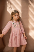 BELLA & LACE NADIA DRESS - PINK LADY APPLE