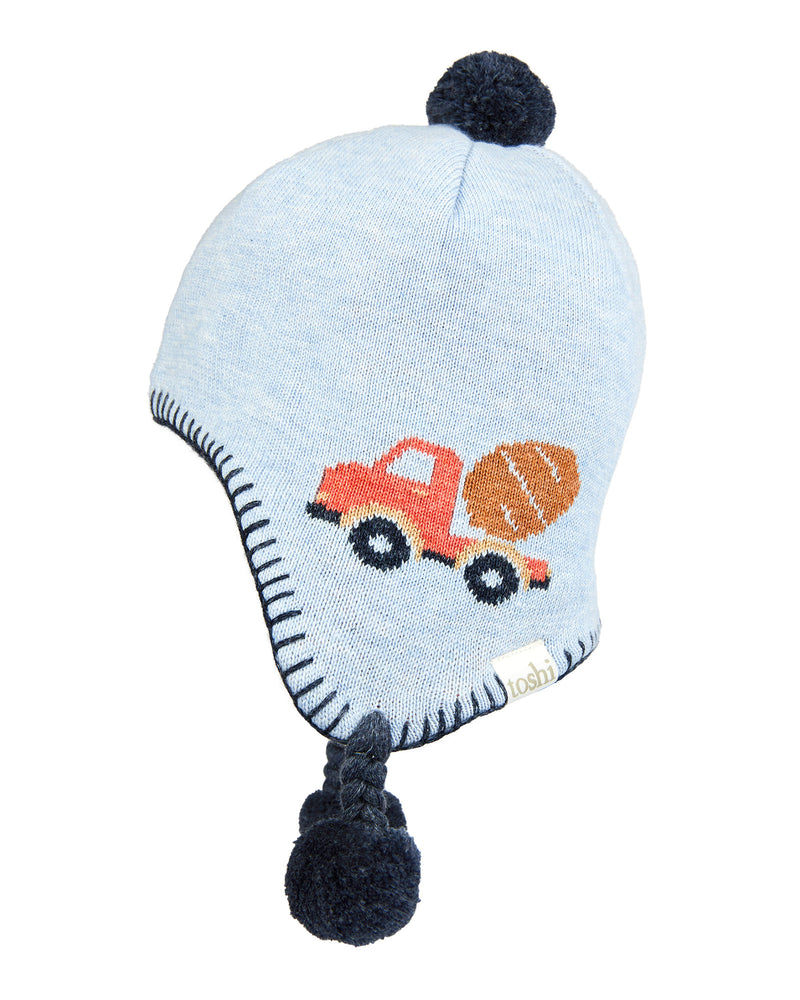 TOSHI ORGANIC EARMUFF STORYTIME MR CEMENT