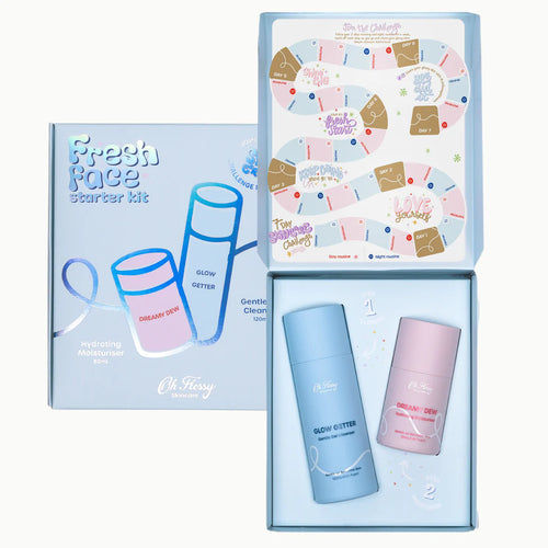 OH FLOSSY FRESH FACE SKINCARE STARTER KIT