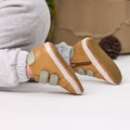 PRETTY BRAVE BABY HI TOP TAN/SAGE