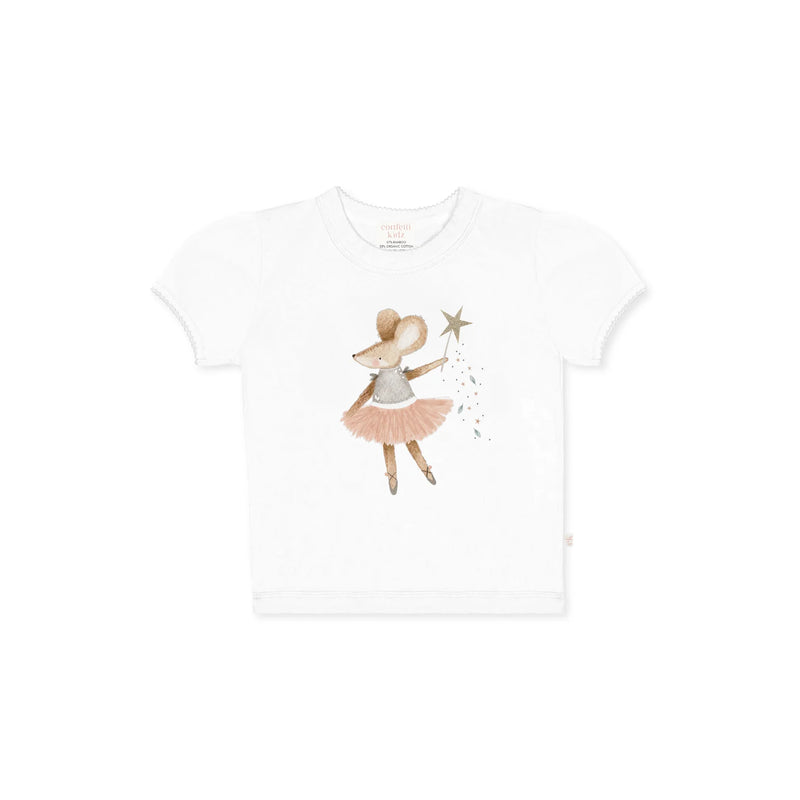 CONFETTI KIDZ TUTU CUTE PRINT TEE