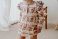 CHILD OF MINE ONESIE FLUTTER DRESS - VINTAGE TEDDIES