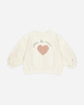 RYLEE & CRU OVERSIZED SWEATSHIRT / JOIE DE VIVRE