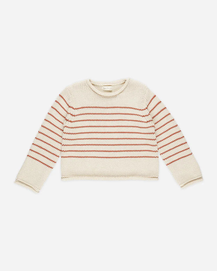 RYLEE & CRU JACQUES SWEATER / POPPY