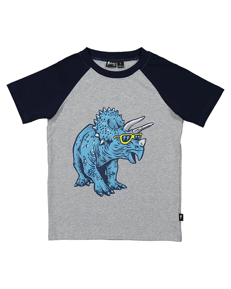 RADICOOL RAD DINO RAGLAN TEE