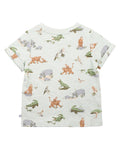 FOX & FINCH THE WATERHOLE PRINT TEE 3-5YRS