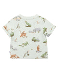 FOX & FINCH THE WATERHOLE PRINT TEE