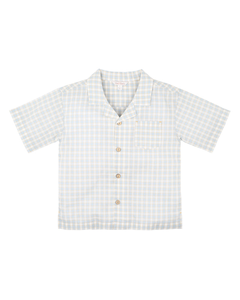 FOX & FINCH PUFFIN CHECK SHIRT