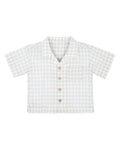 FOX & FINCH PUFFIN CHECK SHIRT 3-7YRS