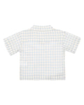 FOX & FINCH PUFFIN CHECK SHIRT 3-7YRS