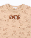 FOX & FINCH LION ROAR PRINT TEE