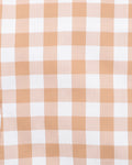 FOX & FINCH LION CARAMEL CHECK SHIRT