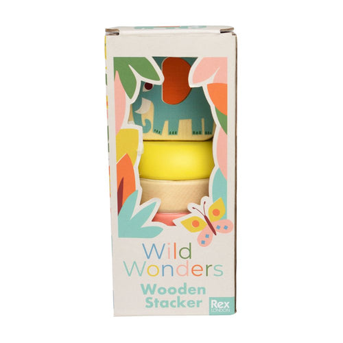 WOODEN STACKER WILD WONDERS