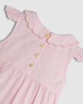 ALEX & ANT NORA PLAYSUIT PINK GINGHAM