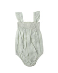 PEGGY EDIE PLAYSUIT GINGHAM