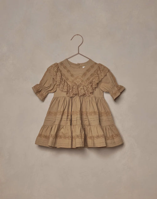 NORA LEE GENEVIEVE DRESS GOLDEN