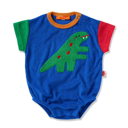 HALCYON NIGHTS DINO DAYS TERRY BODYSUIT