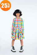 ROCK YOUR BABY CHECK IT OUT WAISTED DRESS