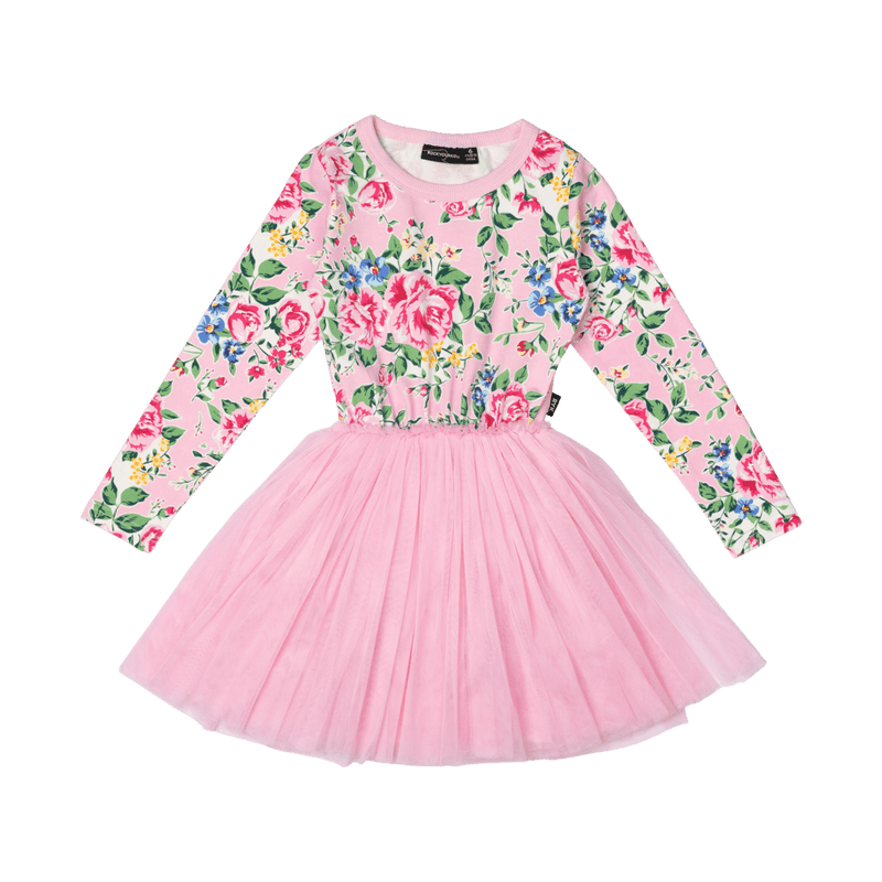 ROCK YOUR KID PINK GARDEN CIRCUS DRESS