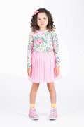 ROCK YOUR KID PINK GARDEN CIRCUS DRESS