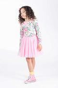 ROCK YOUR KID PINK GARDEN CIRCUS DRESS