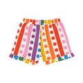 ROCK YOUR BABY RAINBOW DROPS FRILL SHORTS