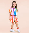 ROCK YOUR BABY RAINBOW DROPS FRILL SHORTS