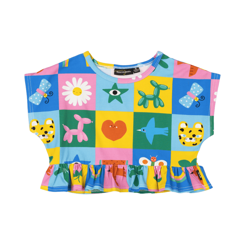 ROCK YOUR BABY PLAYTIME FRILL T-SHIRT