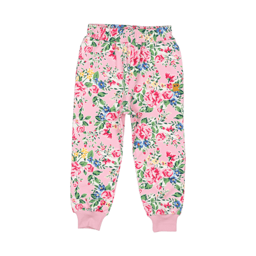 ROCK YOUR KID PINK GARDEN TRACKPANTS