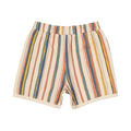 ROCK YOUR BABY STRIPE POLO SHORTS