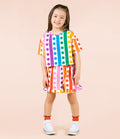 ROCK YOUR BABY RAINBOW DROPS BOXY T-SHIRT