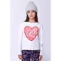 MINTI PAINTED HEART TEE