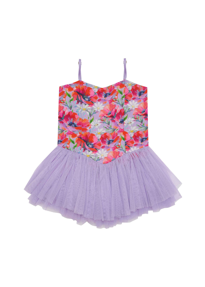 BELLA & LACE VINTAGE BALLERINA PURPLE SUMMER FIELD