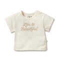 WILSON & FRENCHY LIFE IS BEAUTIFUL TEE