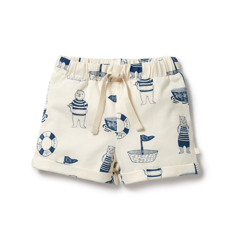 WILSON & FRENCHY NAUTICAL BEAR SHORTS