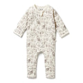 WILSON & FRENCHY TRIBAL WOODS ZIPSUIT W FEET