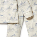 WILSON & FRENCHY SAIL AWAY ORGANIC LS PJ'S