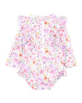 MINIHAHA NADIA PRINT LS SUNSUIT