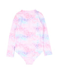 MINIHAHA ELIZA PRINT LS SUNSUIT 3-10 YRS