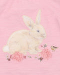 BEBE FLOSSY BUNNY TEE