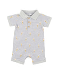 BEBE ELLIS GIRAFFE POLO ROMPER