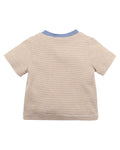 BEBE NINO STRIPE DRAGON TEE