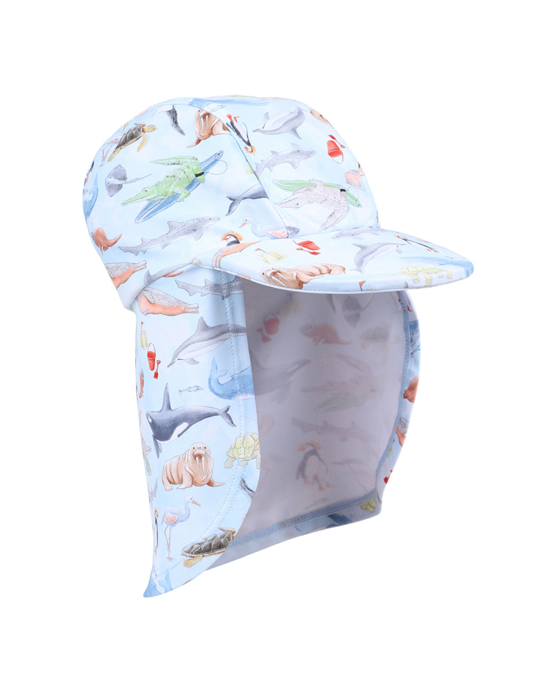 MINIHAHA MARCO PRINT LEGIONNAIRE HAT