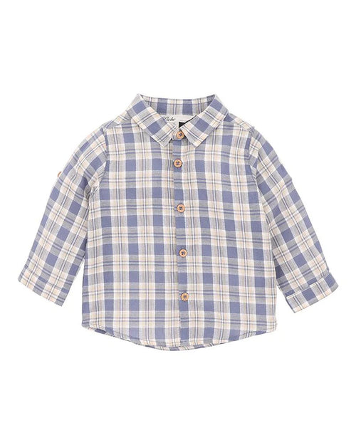 BEBE OLIVER CHECK SHIRT