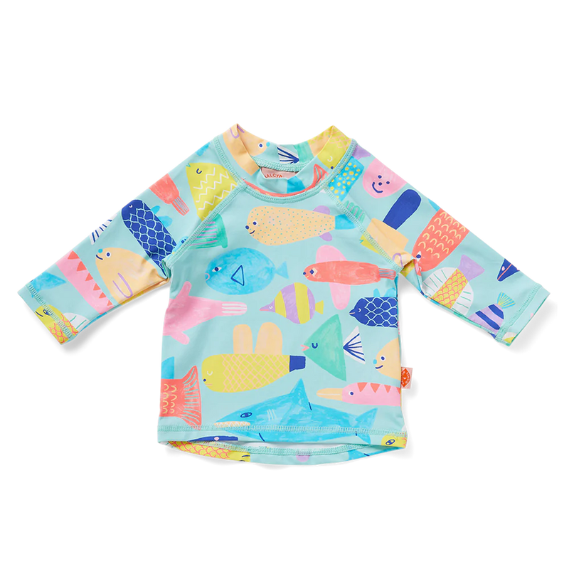 HALCYON NIGHTS LONG SLEEVE RASH VEST RAINBOW REEF