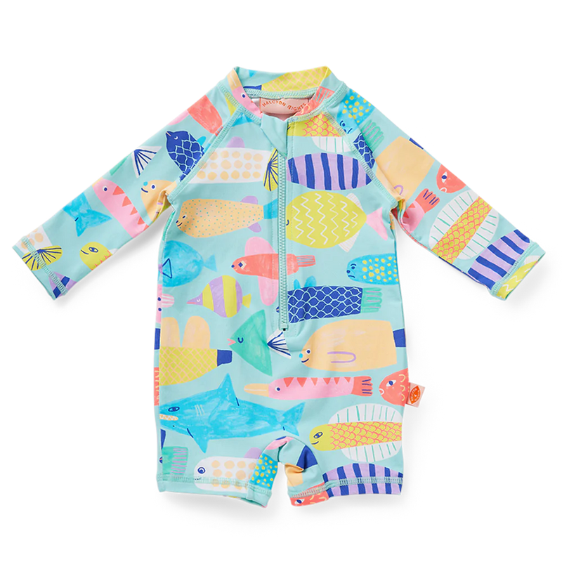 HALCYON NIGHTS BABY LONG SLEEVE SUPER SUIT RAINBOW REEF